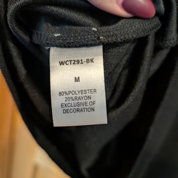 THML Black Dress with Leopard Print Sleeves - Picture 8 of 9